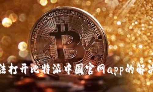 : 无法打开比特派中国官网app的解决方案